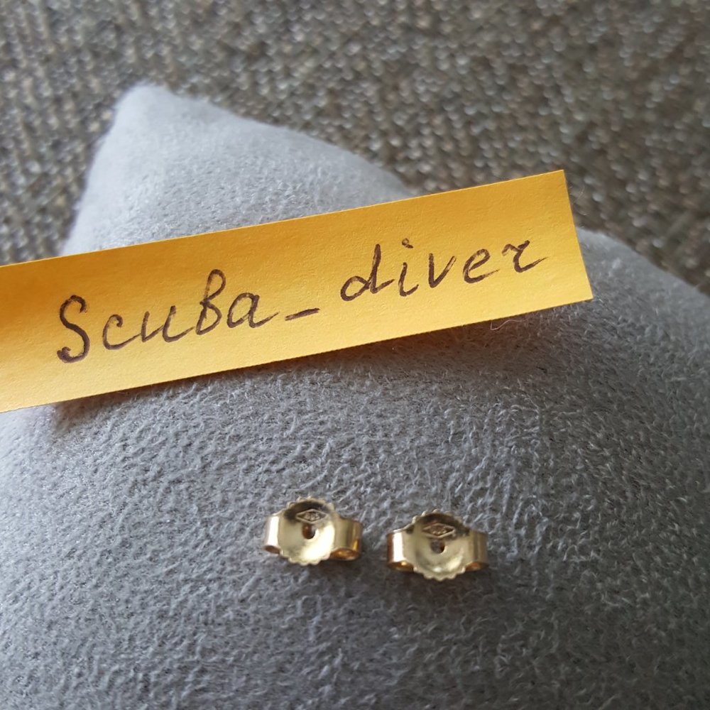 PANDORA 14K Solid Gold ALE 585 Lace Botanique Dangle Earrings Retired RARE - Picture 8 of 13